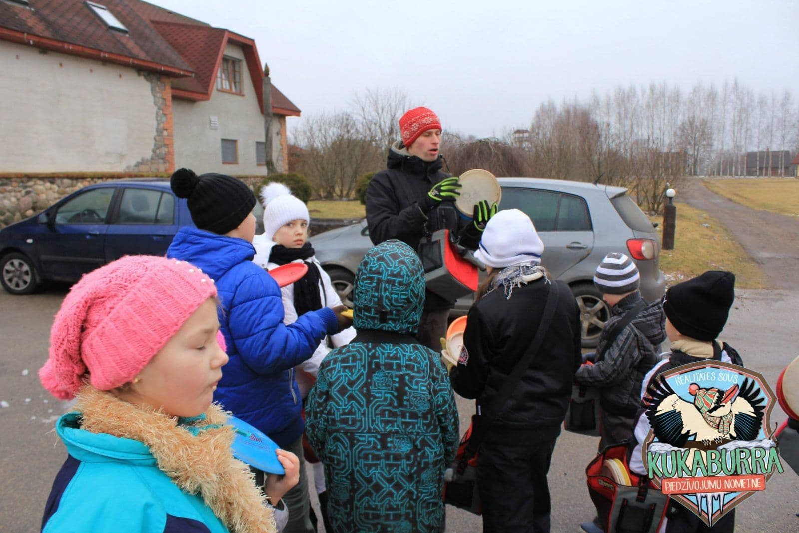 Disku golfs bernu nometne Kukaburra 2014 ufogolf