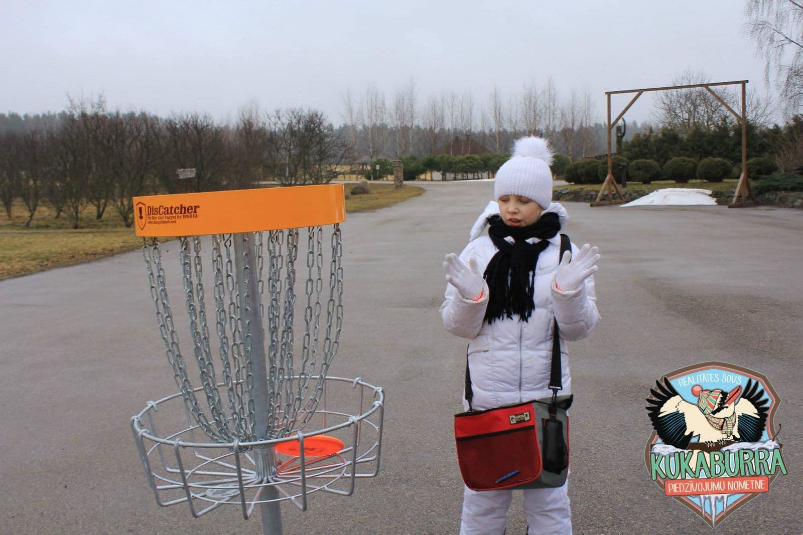 Disku golfs bernu nometne Kukaburra 2014 ufogolf