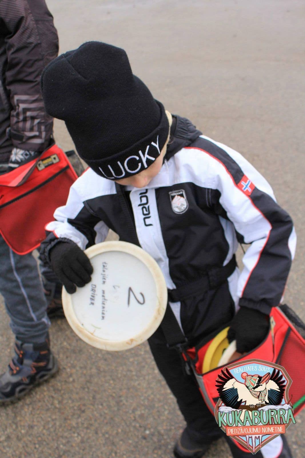 Disku golfs bernu nometne Kukaburra 2014 ufogolf