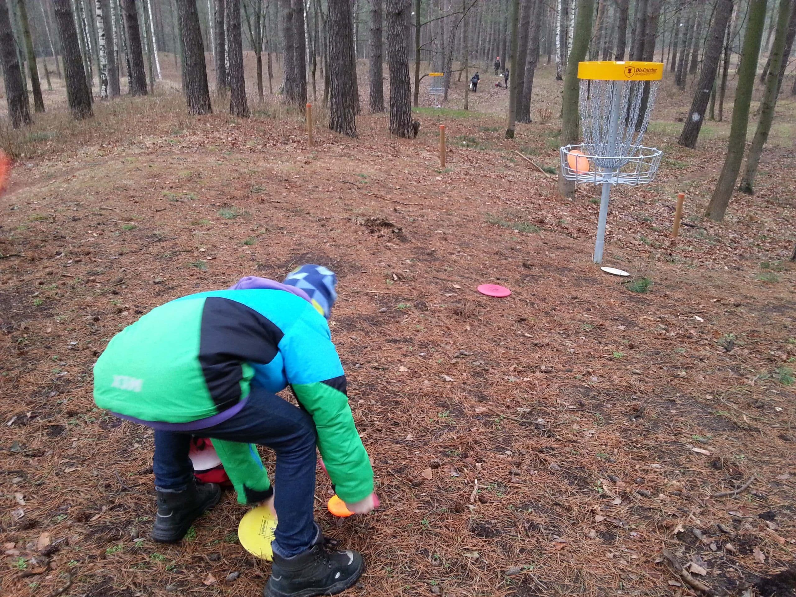 Disku golfs ziema atputa Mezaparka ufogolf 2014