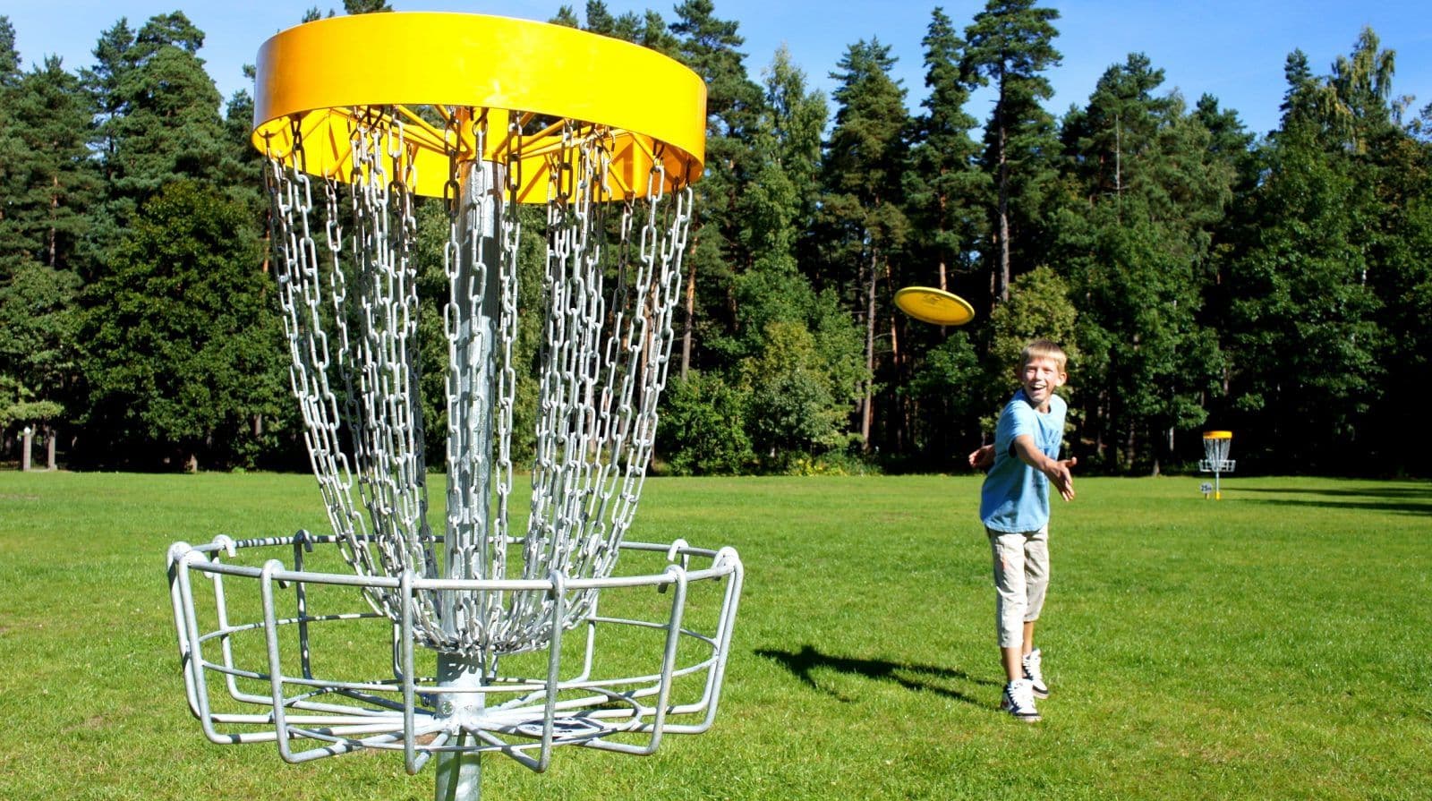 Disku golfs Mezaparka atputa Riga 2013