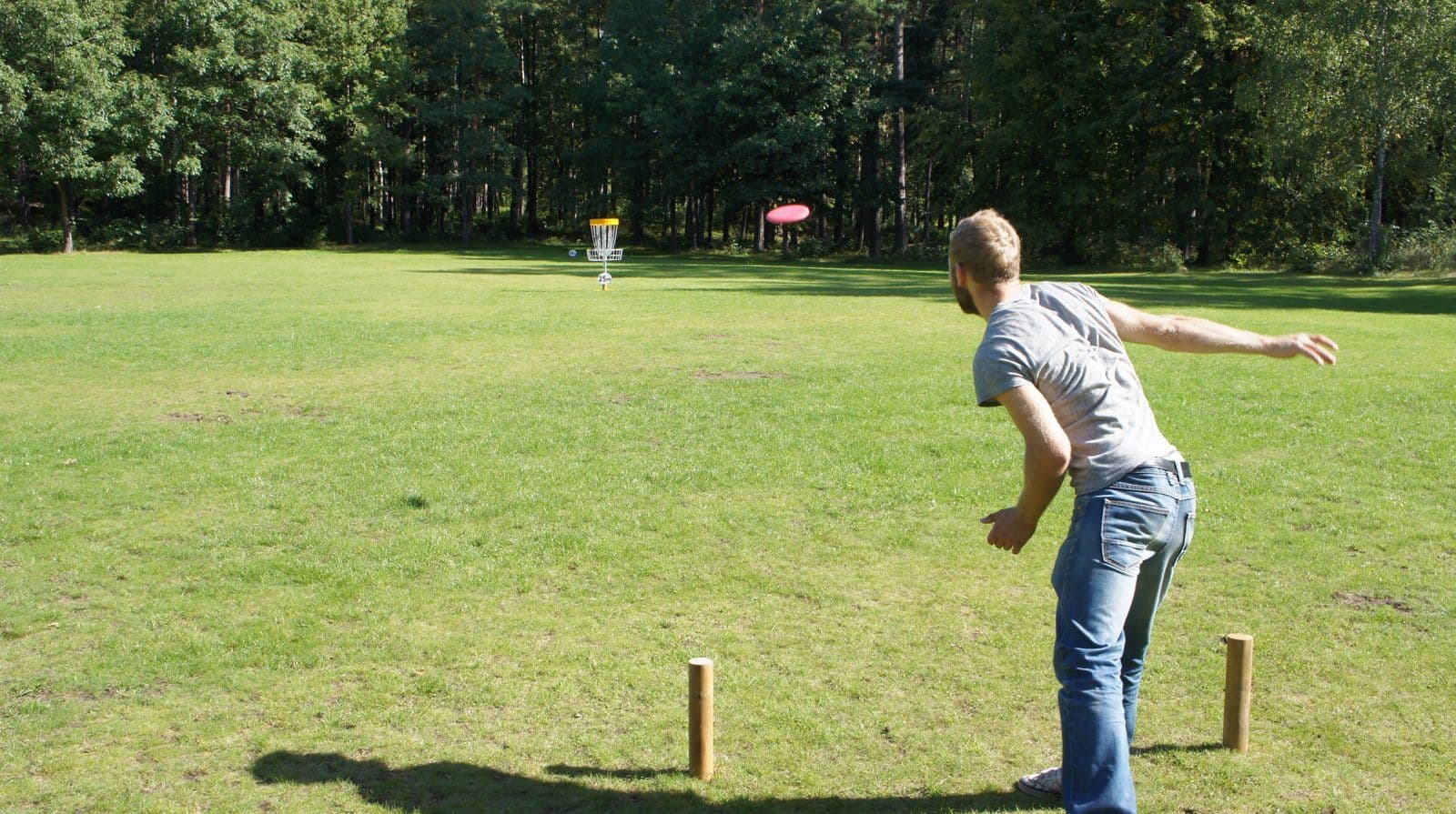 Disku golfs Mezaparka atputa Riga 2013