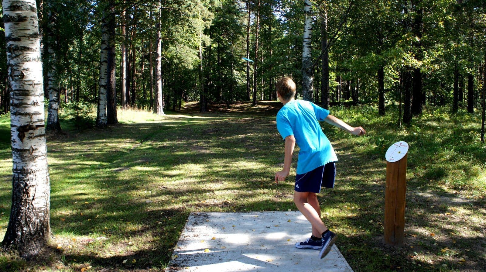 Disku golfs Mezaparka atputa Riga 2013