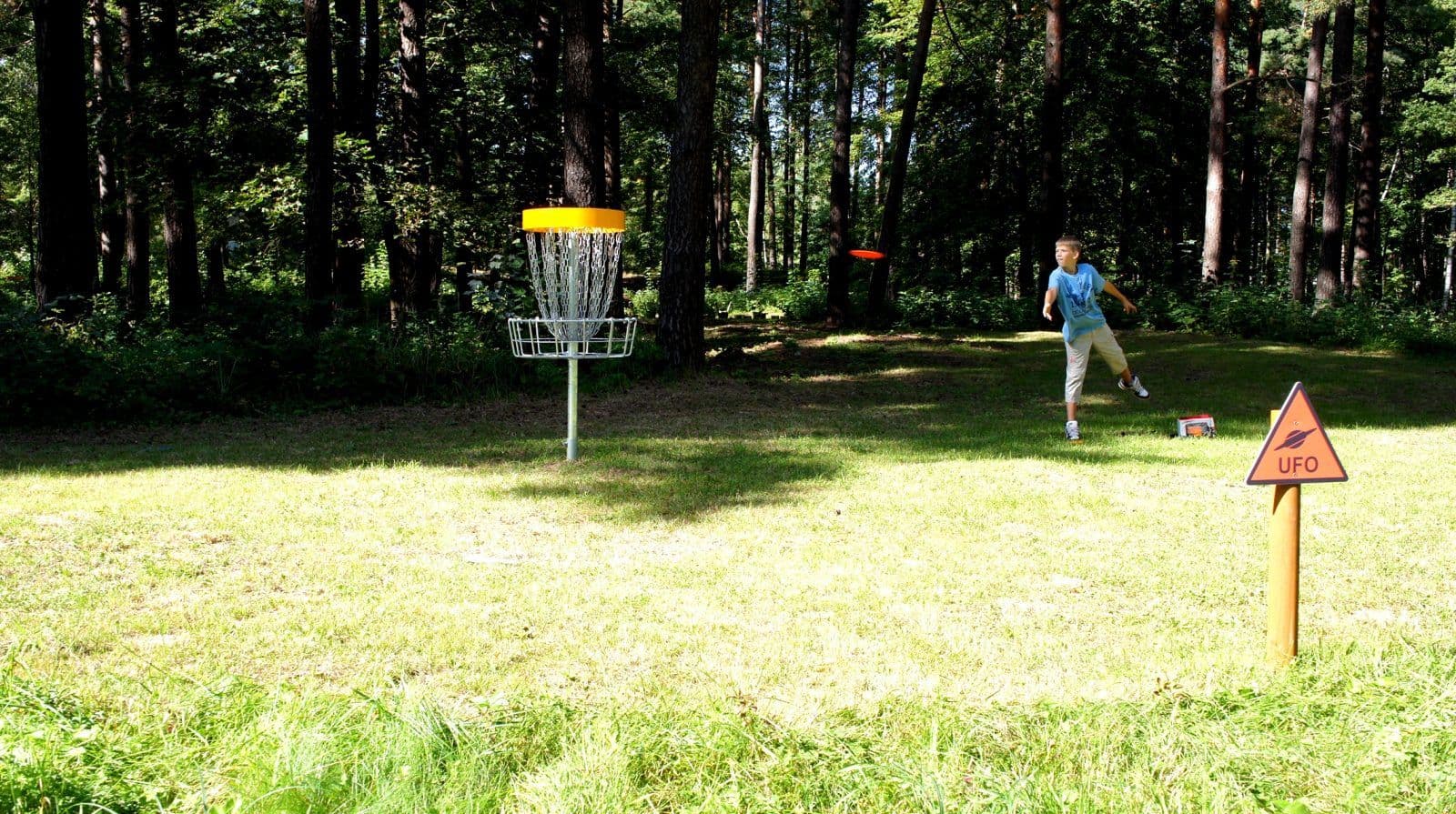 Disku golfs Mezaparka atputa Riga 2013