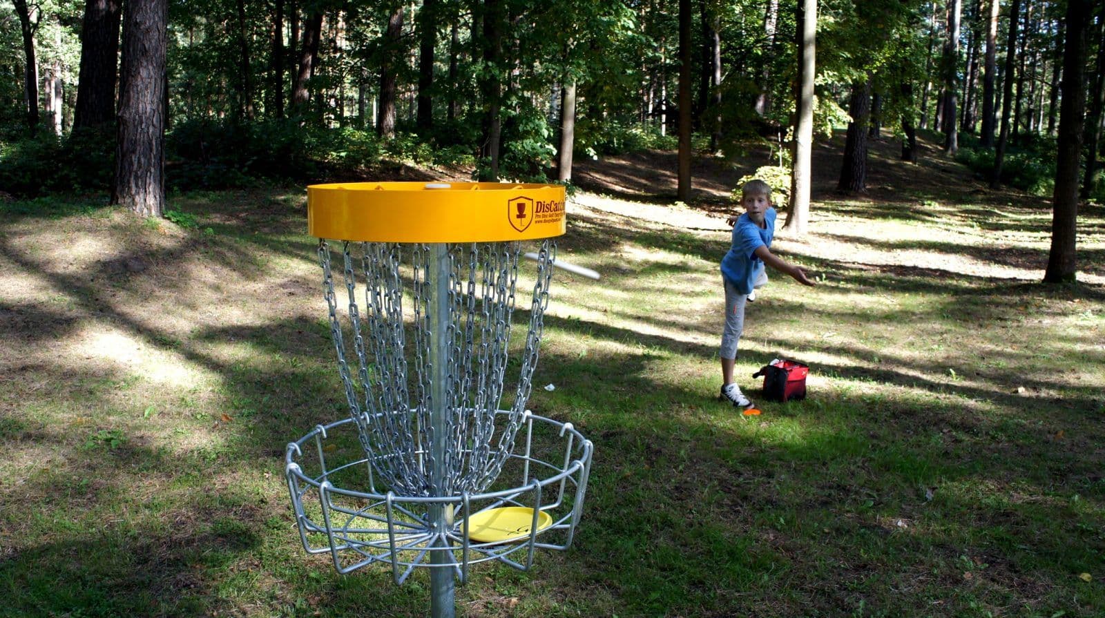 Disku golfs Mezaparka atputa Riga 2013
