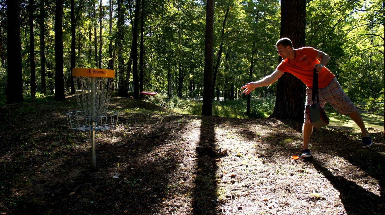 Disku golfs Mezaparka atputa Riga 2013