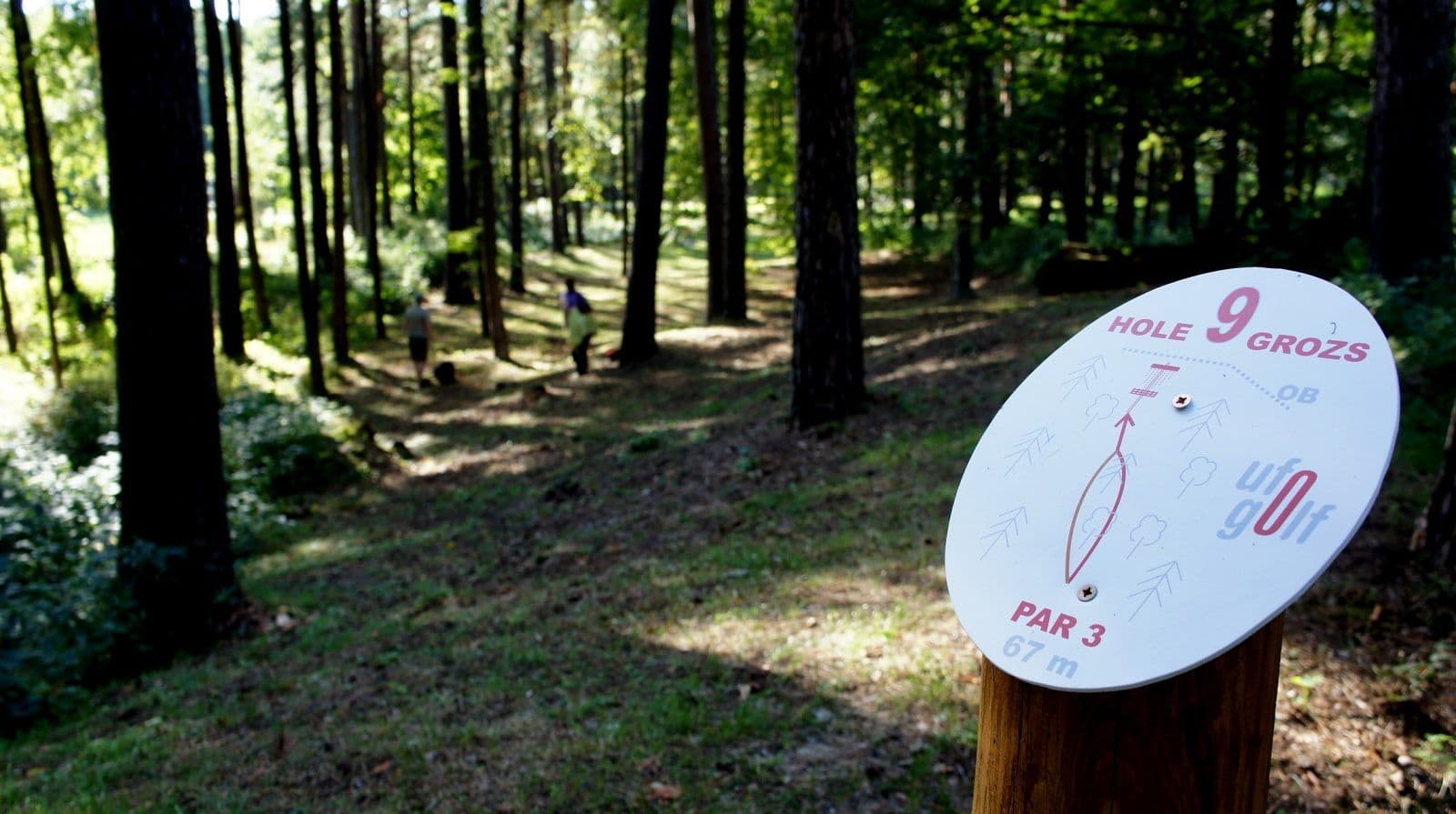 Disku golfs Mezaparka atputa Riga 2013