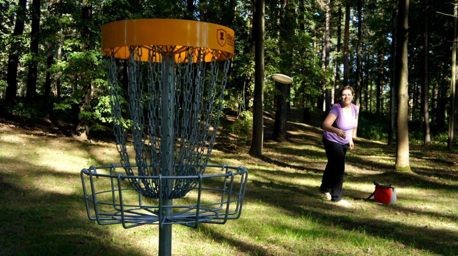 Disku golfs Mezaparka atputa Riga 2013