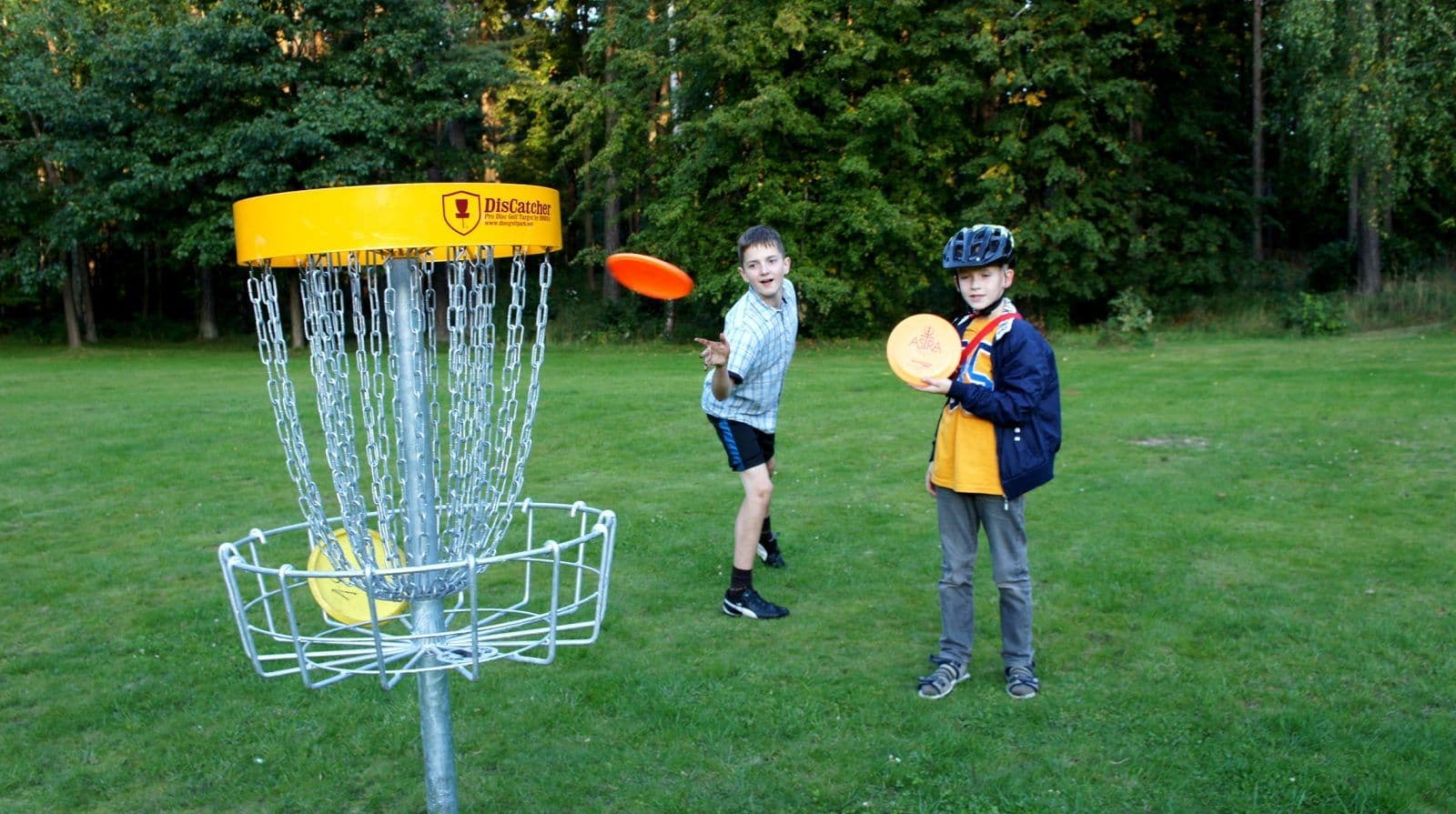Disku golfs Mezaparka atputa Riga 2013