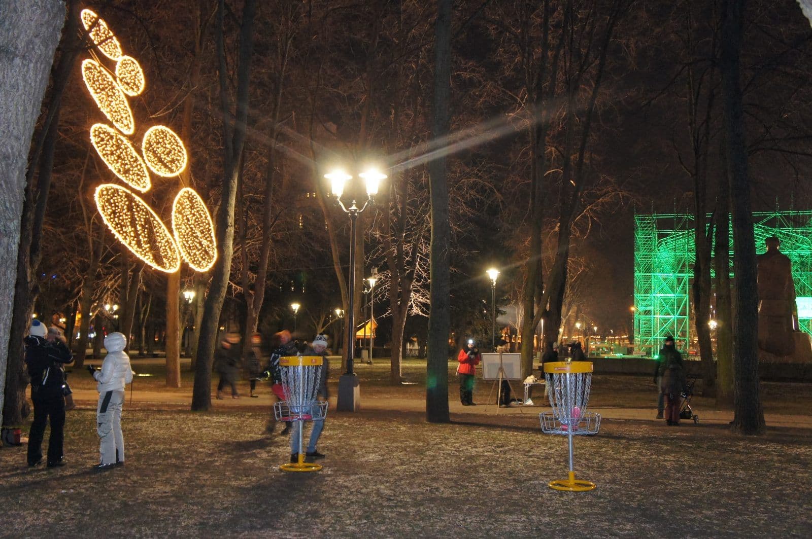 "Riga 2014" atklasana Esplanade Riga disku golfs ufogolf 2014