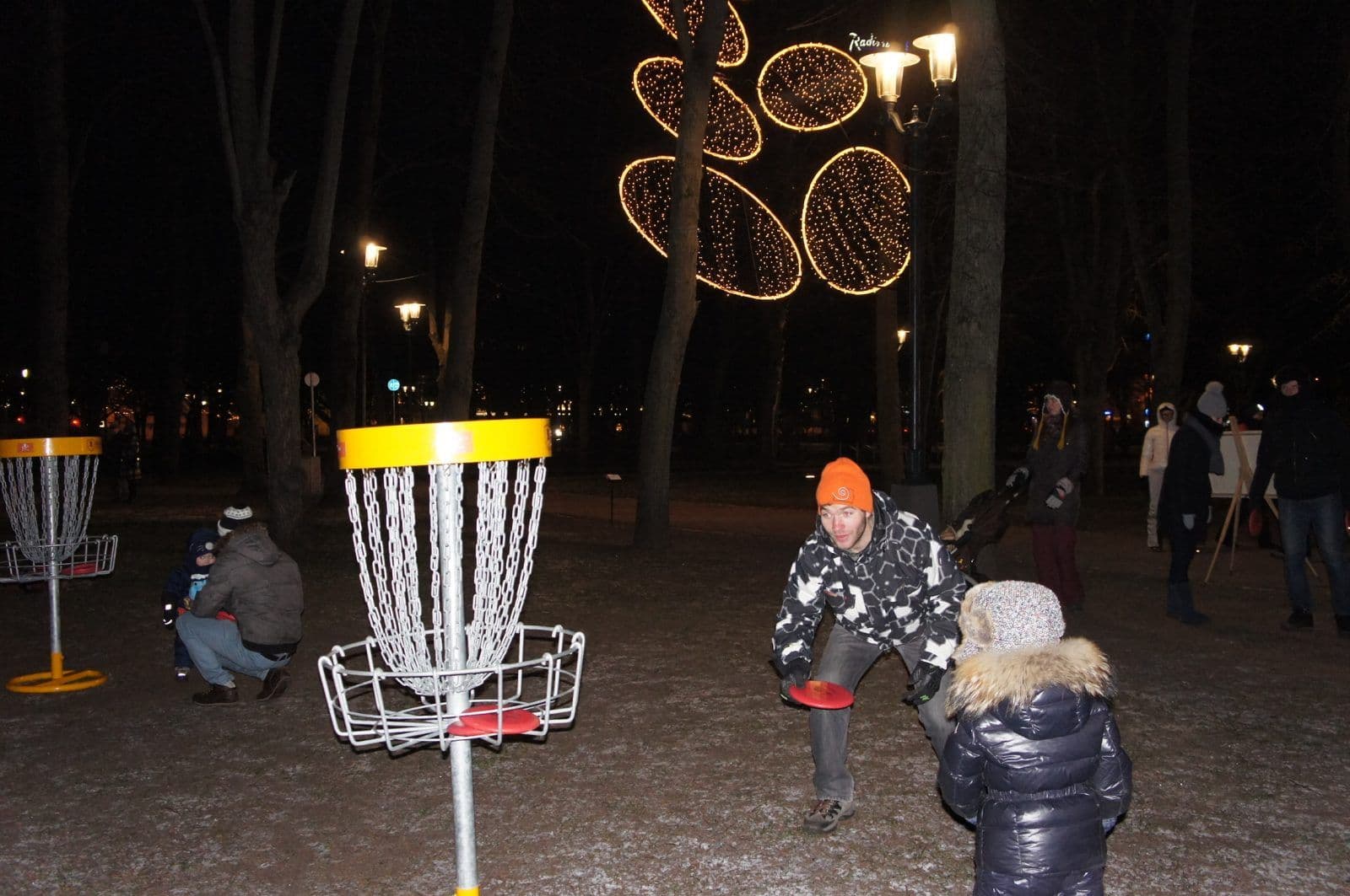 "Riga 2014" atklasana Esplanade Riga disku golfs ufogolf 2014