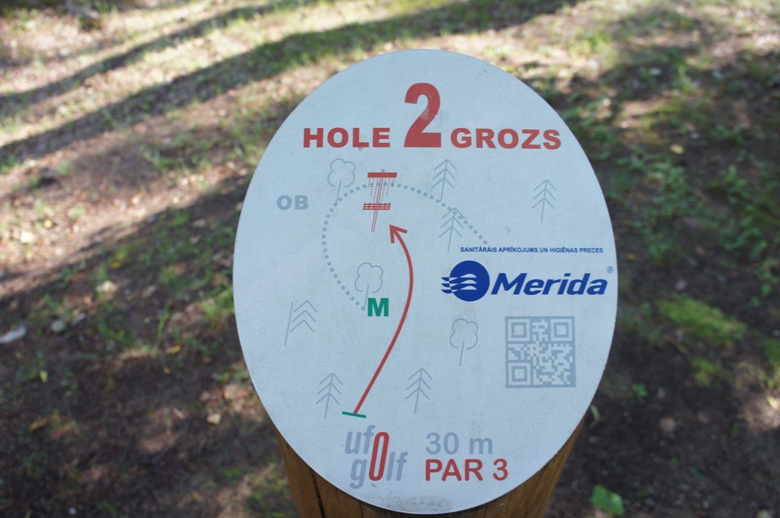 UFOGOLF disku golfa laukuma draugi un atbalstitaji Mezaparks Riga 2014