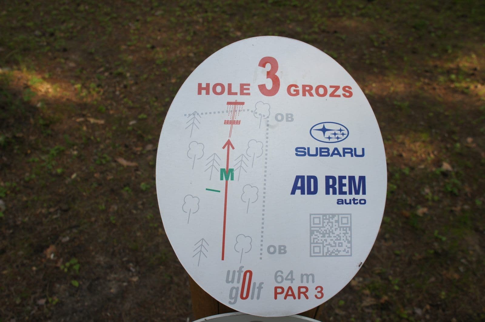 UFOGOLF disku golfa laukuma draugi un atbalstitaji Mezaparks Riga 2014