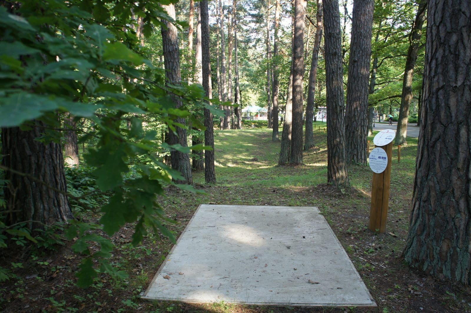 UFOGOLF disku golfa laukuma draugi un atbalstitaji Mezaparks Riga 2014
