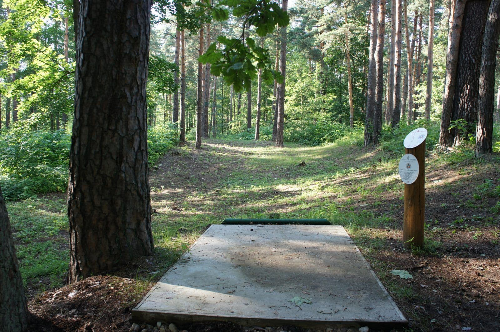 UFOGOLF disku golfa laukuma draugi un atbalstitaji Mezaparks Riga 2014