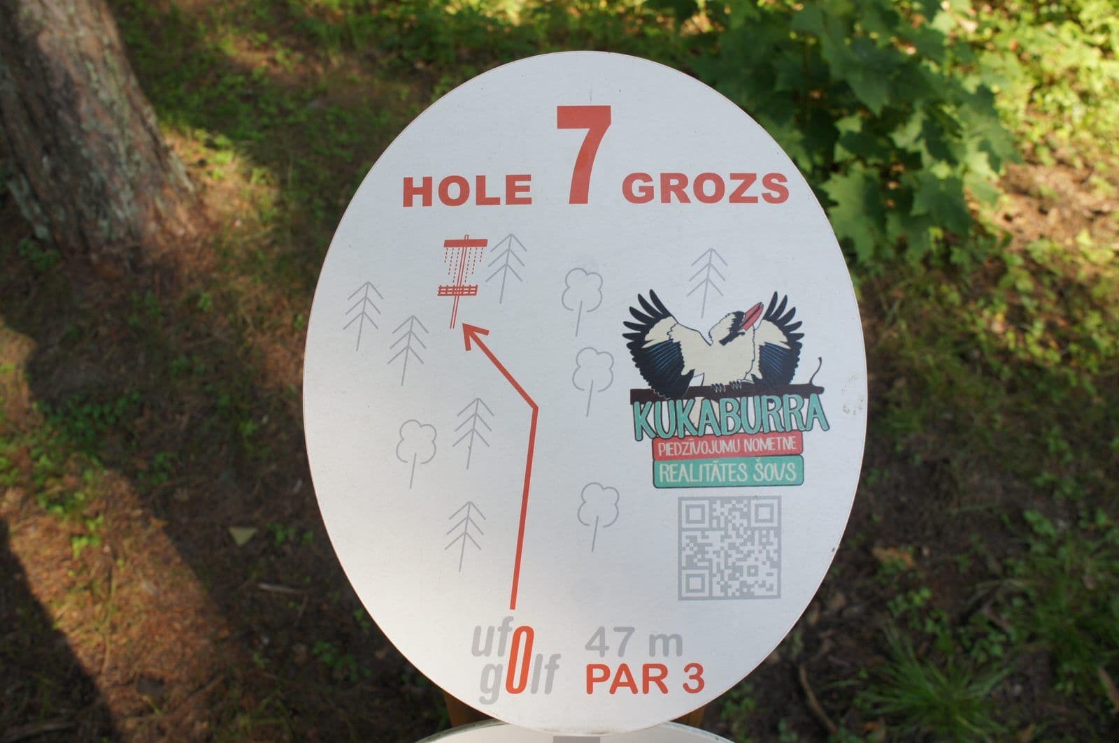 UFOGOLF disku golfa laukuma draugi un atbalstitaji Mezaparks Riga 2014