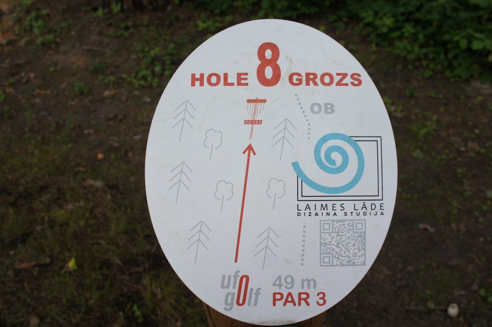 UFOGOLF disku golfa laukuma draugi un atbalstitaji Mezaparks Riga 2014