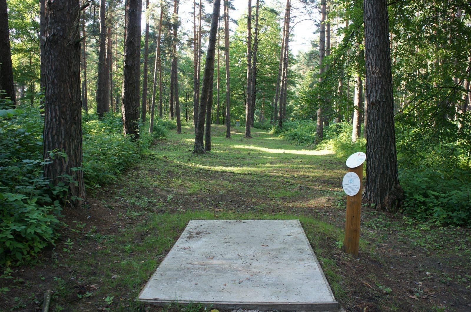 UFOGOLF disku golfa laukuma draugi un atbalstitaji Mezaparks Riga 2014