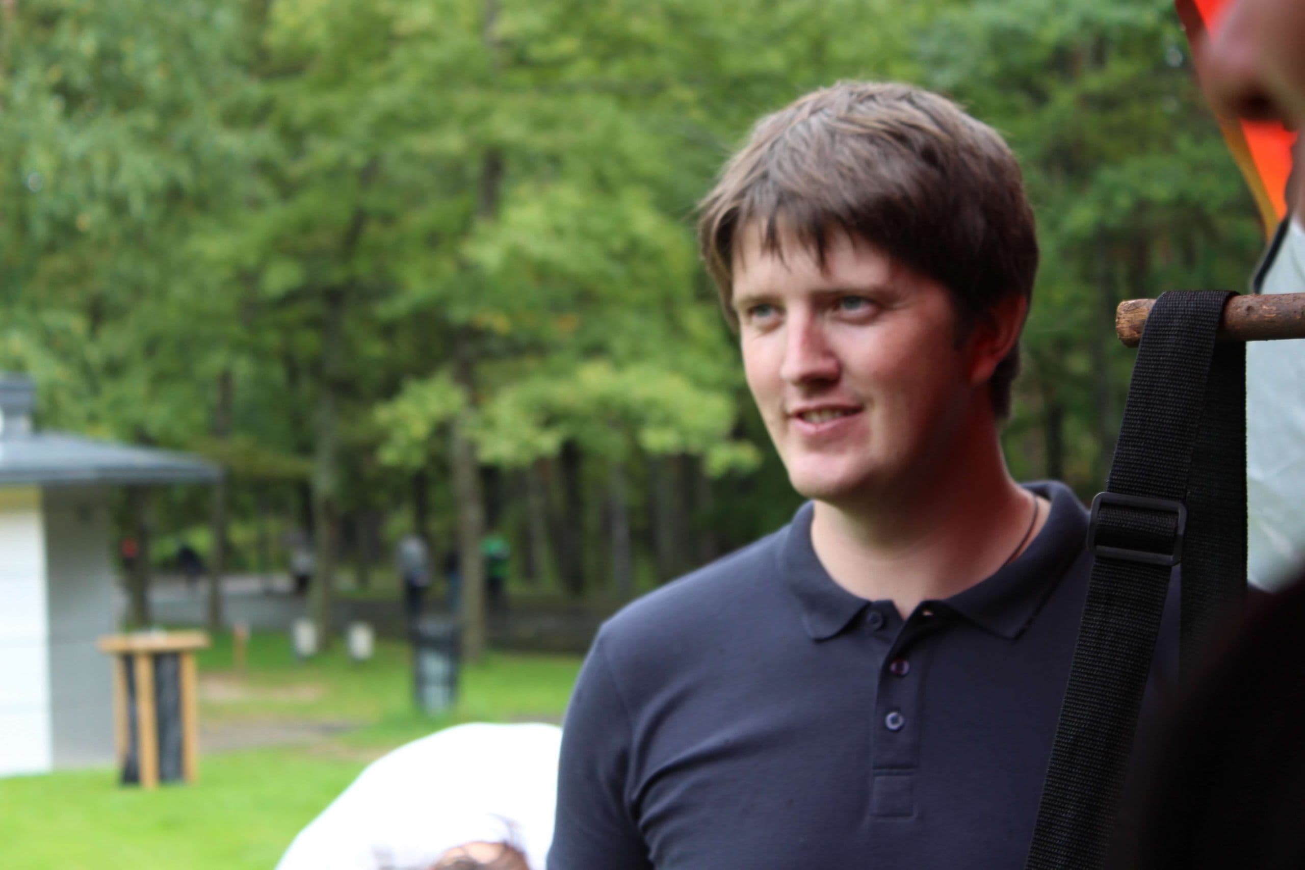 UFOGOLF disku golfa laukuma atklasana 1.septembris 2013 Mezaparks Riga