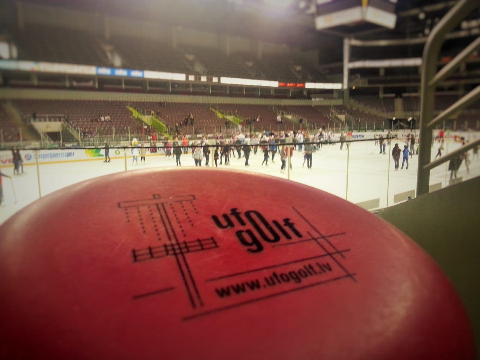 Disku golfs Dinamo publisks pasakums 2014