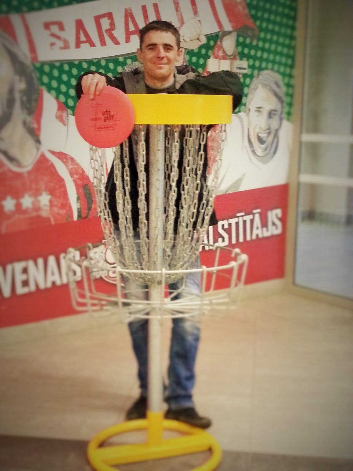 Disku golfs Dinamo publisks pasakums 2014